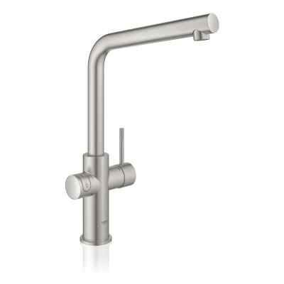 GROHE Red II Duo L-tud supersteel GROHE Red haner