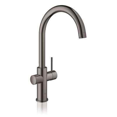 GROHE RED II Duo C-tud poleret hard graphite GROHE Red haner