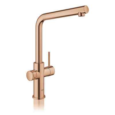 GROHE Red II Duo L-tud poleret warm sunset GROHE Red haner