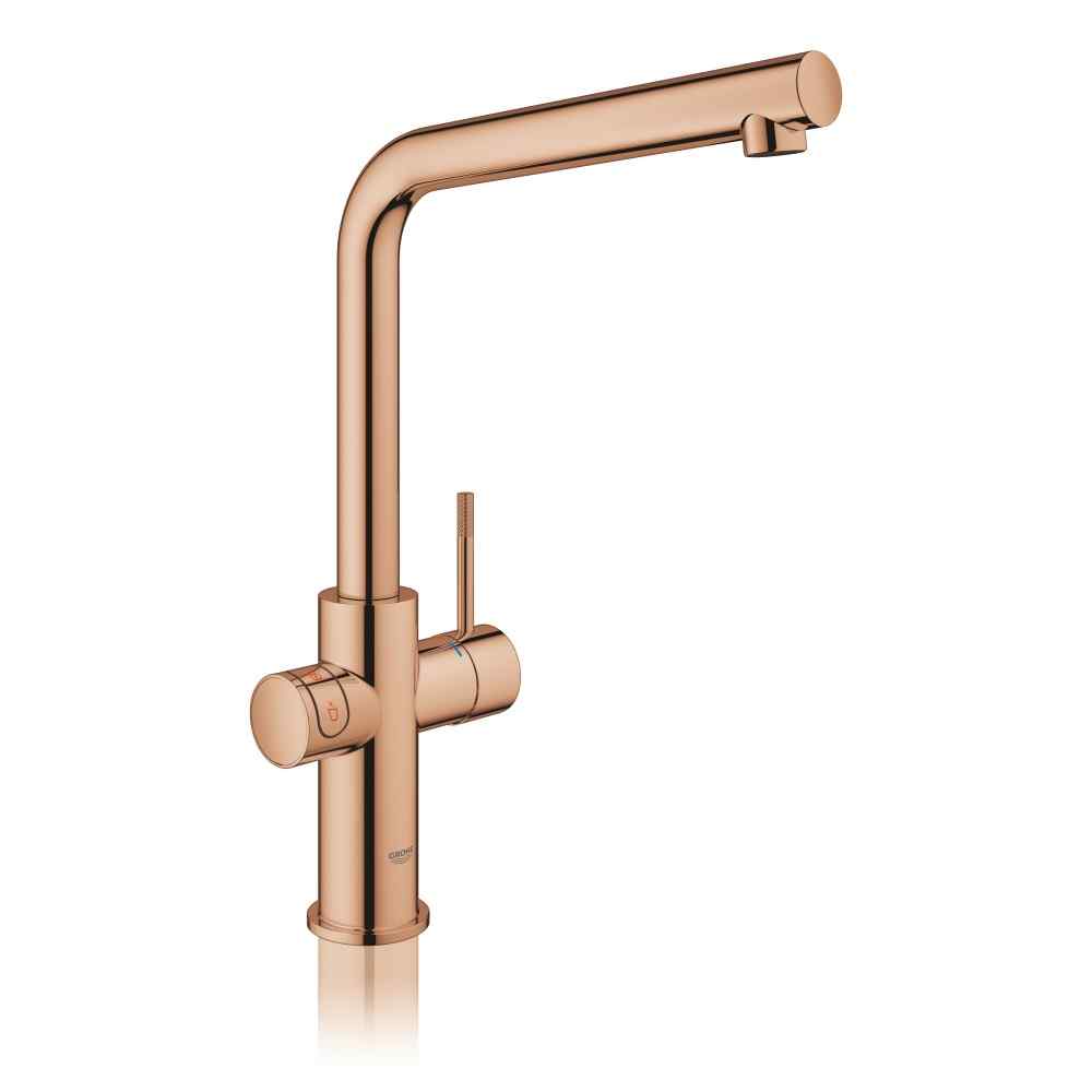 GROHE Red II Duo L-tud poleret warm sunset GROHE Red haner