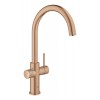 GROHE Blue C-tud Børstet warm sunset GROHE Blue vandhaner