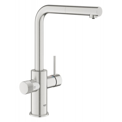 GROHE Blue Pure Minta L-Tud Udtræk supersteel GROHE Blue Pure vandhaner