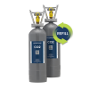 2 kg CO2 ombytning (2 pak) CO2 refill - Ombytning og genopfyldning