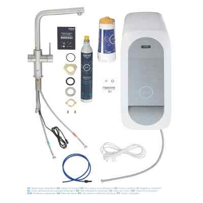GROHE Blue Home - L-tud - Supersteel Grohe Blue Home