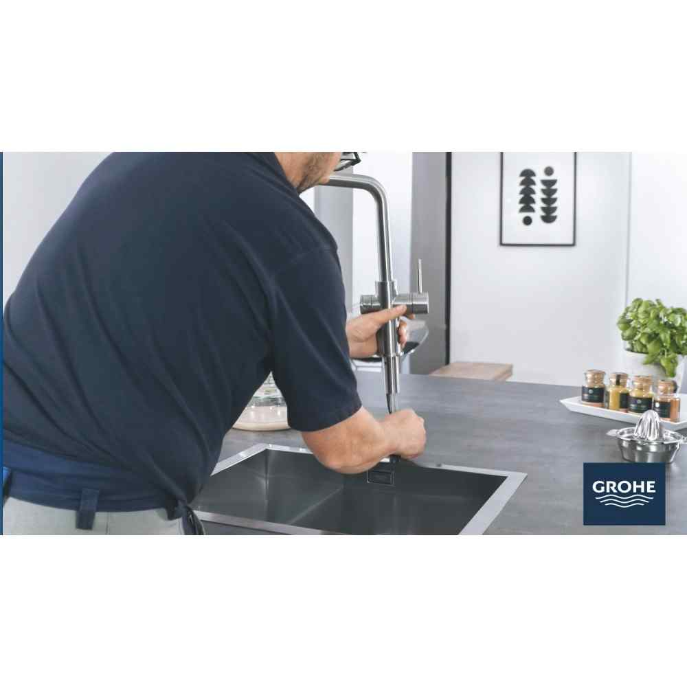 GROHE Blue Home - L-tud - Supersteel Grohe Blue Home