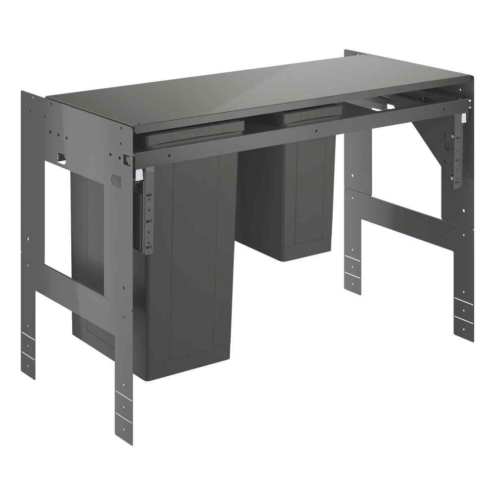 Affaldsspand 90cm, 29+11L Affaldssorteringssystem