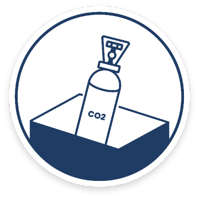 Receive CO2 Icon